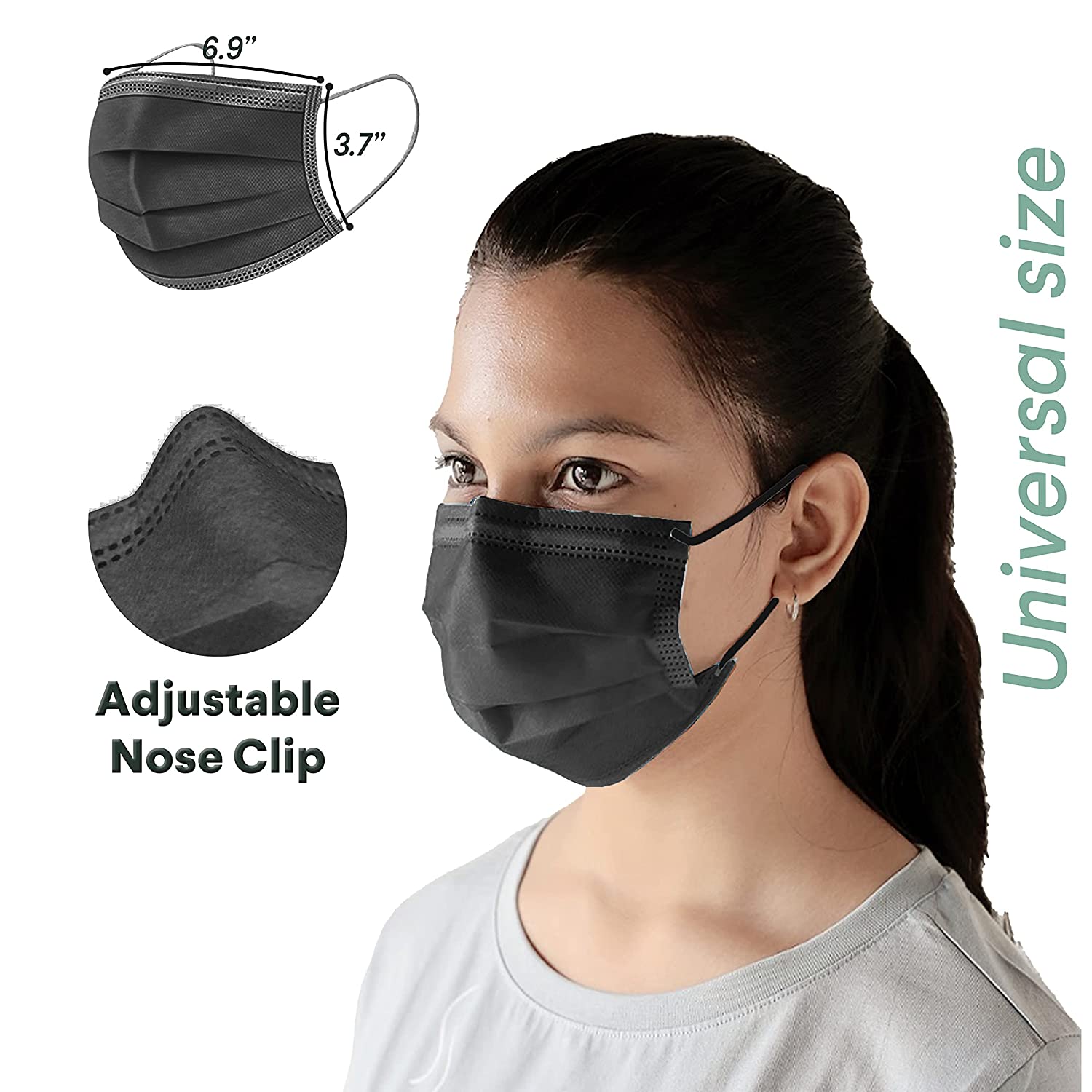 Zpack Protector 3 Ply MeltBlown Disposable mask