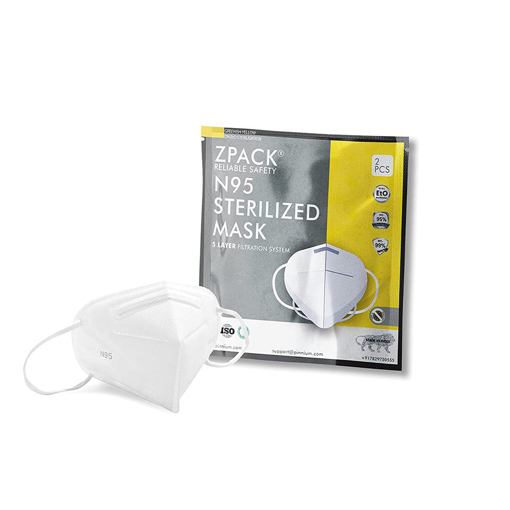 Zpack N95 Guardia EtO Sterlised Mask With Ear Loop